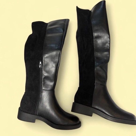 Dolce Vita Shoes - DV Dolce Vita Panna Knee-High Boots Black Wide Calf 6.5 NWT